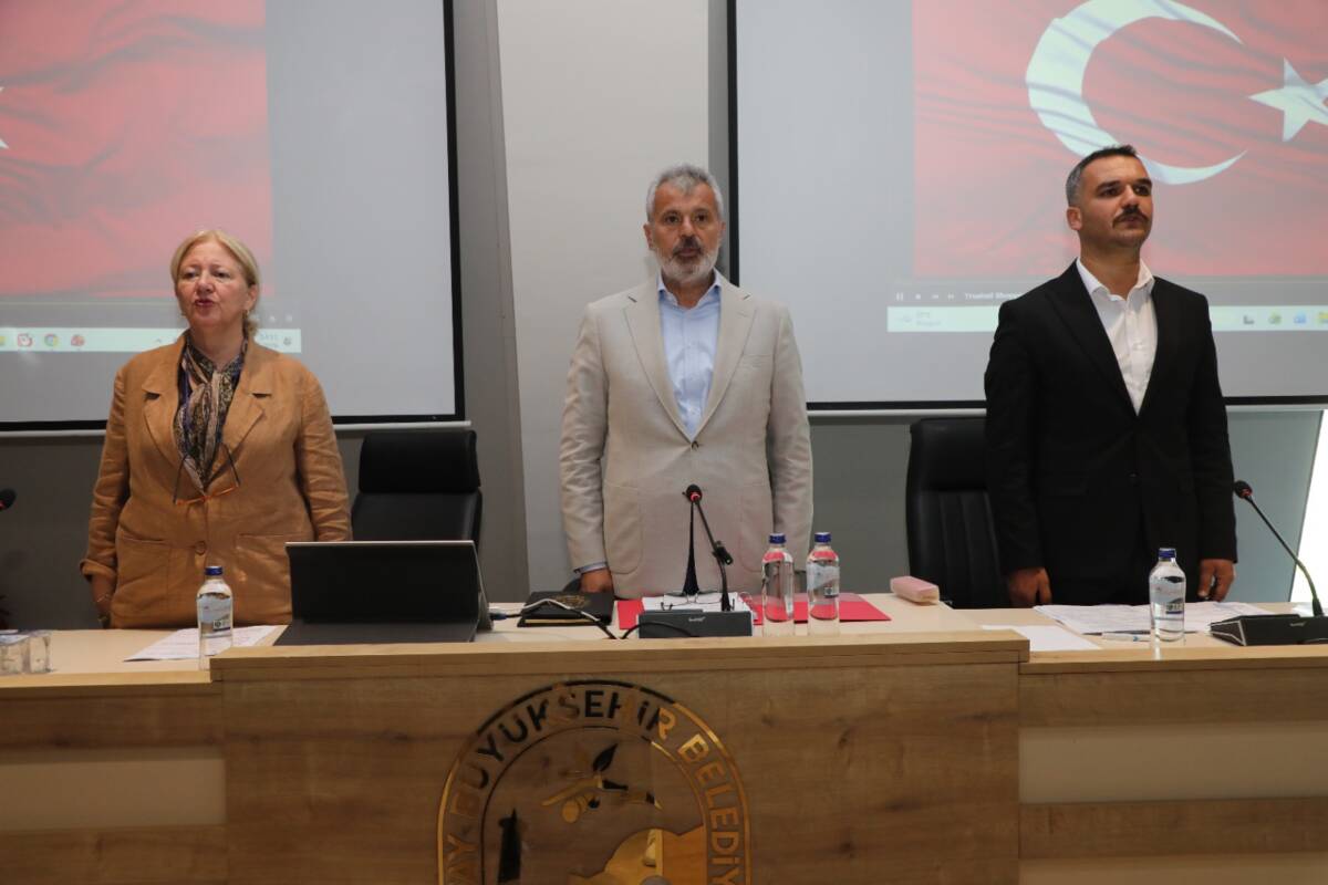Hatay Büyükşehir Belediyesi (HBB) Haziran Ayı Olağan Meclis Toplantısı’nda Belen