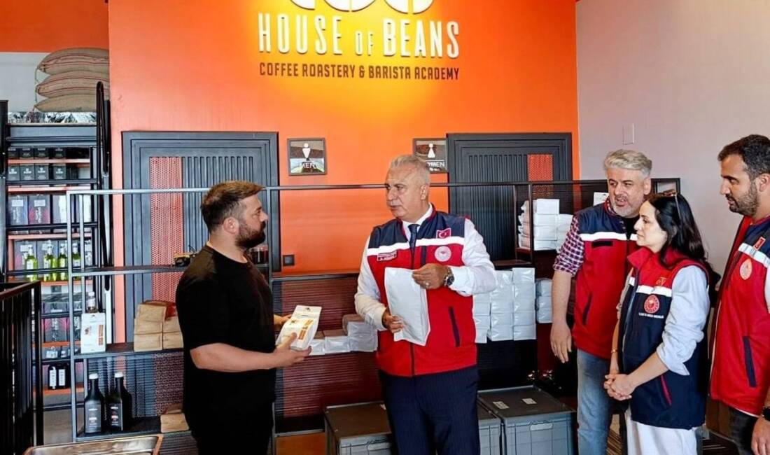 Hatay’da faaliyet gösteren kahve üretim ve kavurma tesisinde, gıda güvenliği