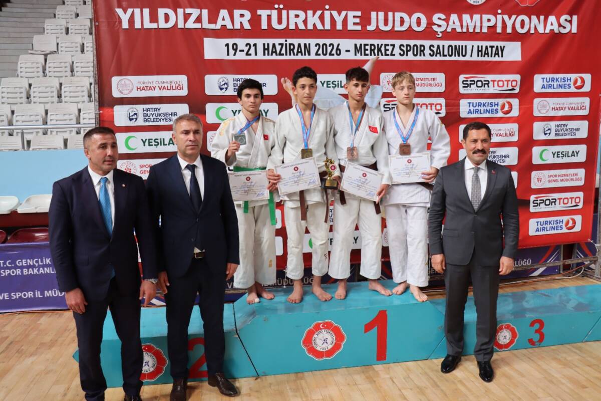 67 ilden 917 sporcunun katıldığı Yeşilay Türkiye Judo Şampiyonası, Hatay'da