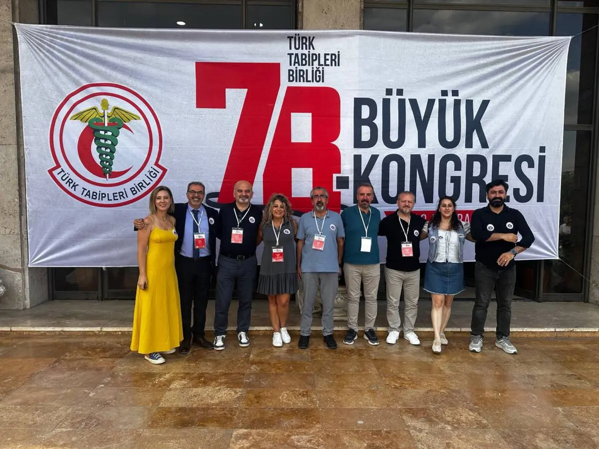 Türk Tabipleri Birliği'nin (TTB) 78. Seçimli Büyük Kongresi'nin ardından yeni