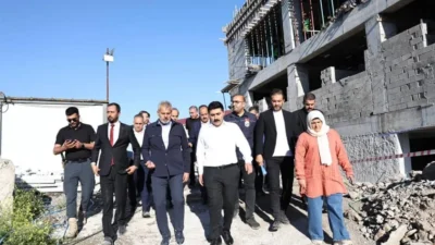 Hatay Büyükşehir Belediye Başkanı Mehmet Öntürk, Yayladağı ilçesinde yapımı tamamlanan