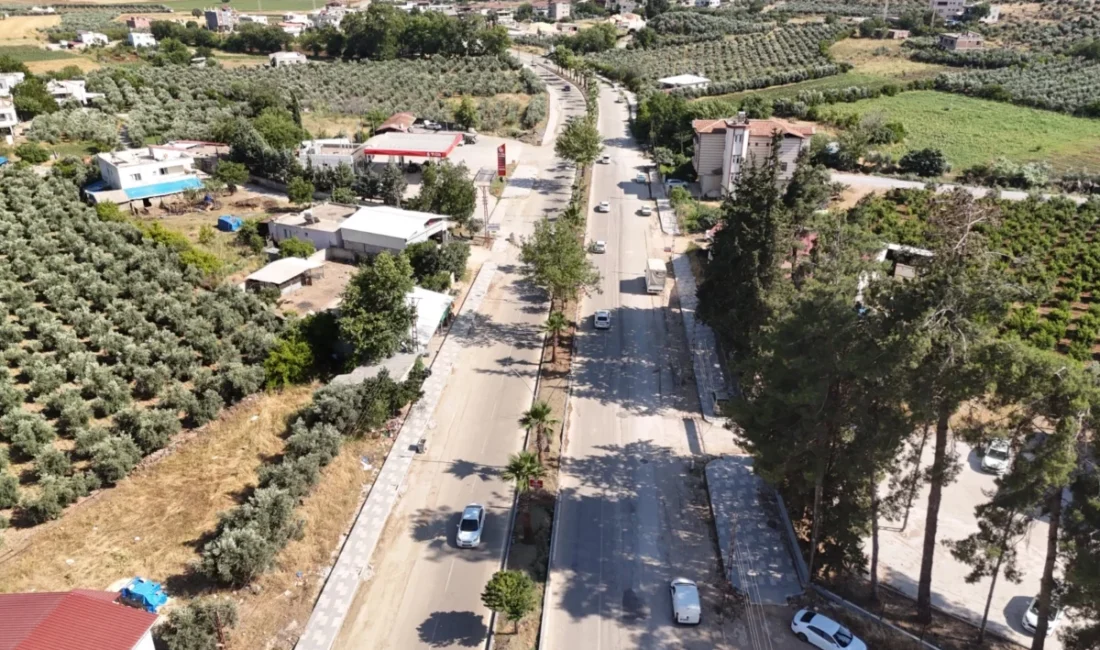 Hatay’ın Hassa ilçesinde önemli ulaşım aksları arasında yer alan Dervişpaşa