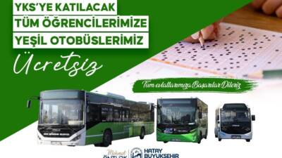 Hatay Büyükşehir Belediyesi (HBB), 20-21 Haziran tarihlerinde gerçekleştirilecek Yükseköğretim Kurumları