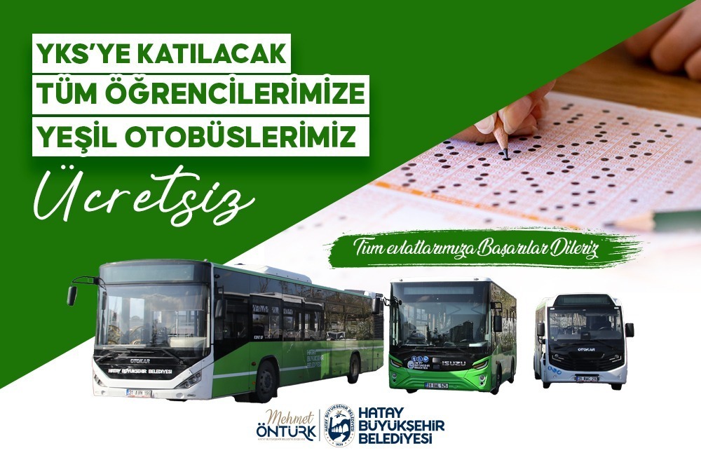 Hatay Büyükşehir Belediyesi (HBB), 20-21 Haziran tarihlerinde gerçekleştirilecek Yükseköğretim Kurumları