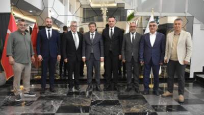 Hatay Esnaf ve Sanatkârları Odaları Birliği yönetimi, İl Emniyet Müdürü
