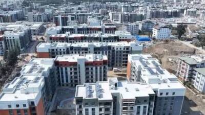 Hatay’ın Antakya ilçesinde rezerv yapı alanları kapsamında tamamlanan ticari bağımsız