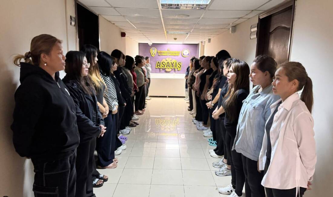 Hatay Emniyet Müdürlüğü ekipleri tarafından İskenderun’da faaliyet gösteren SPA merkezlerine