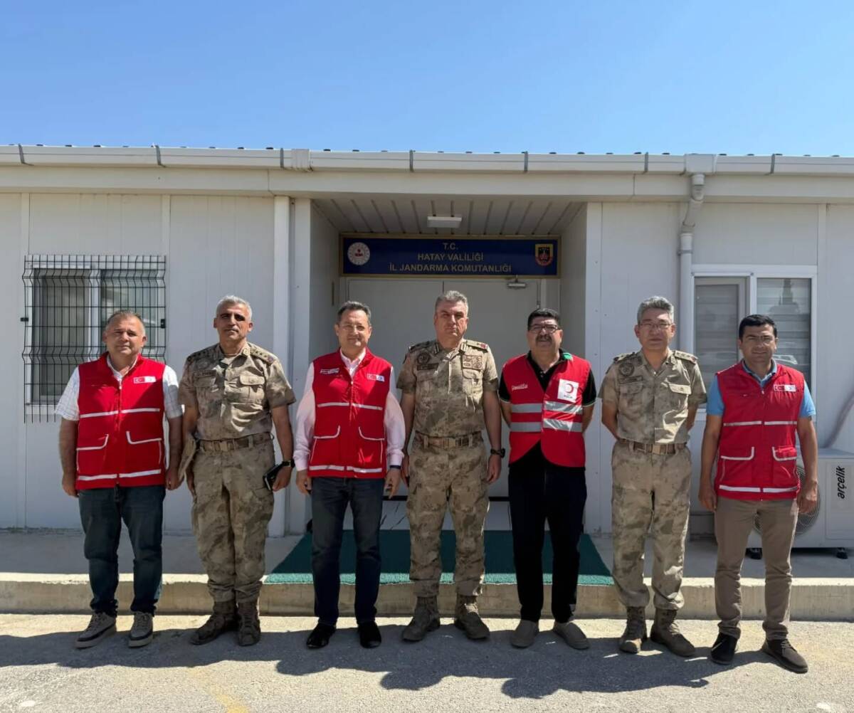 Jandarmanın kuruluş yıl dönümünde Antakya’da anlamlı buluşma