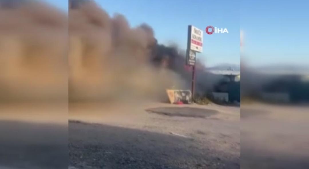 10 dakikada kül oldu! Hatay’da esnafın ekmek teknesi yandı