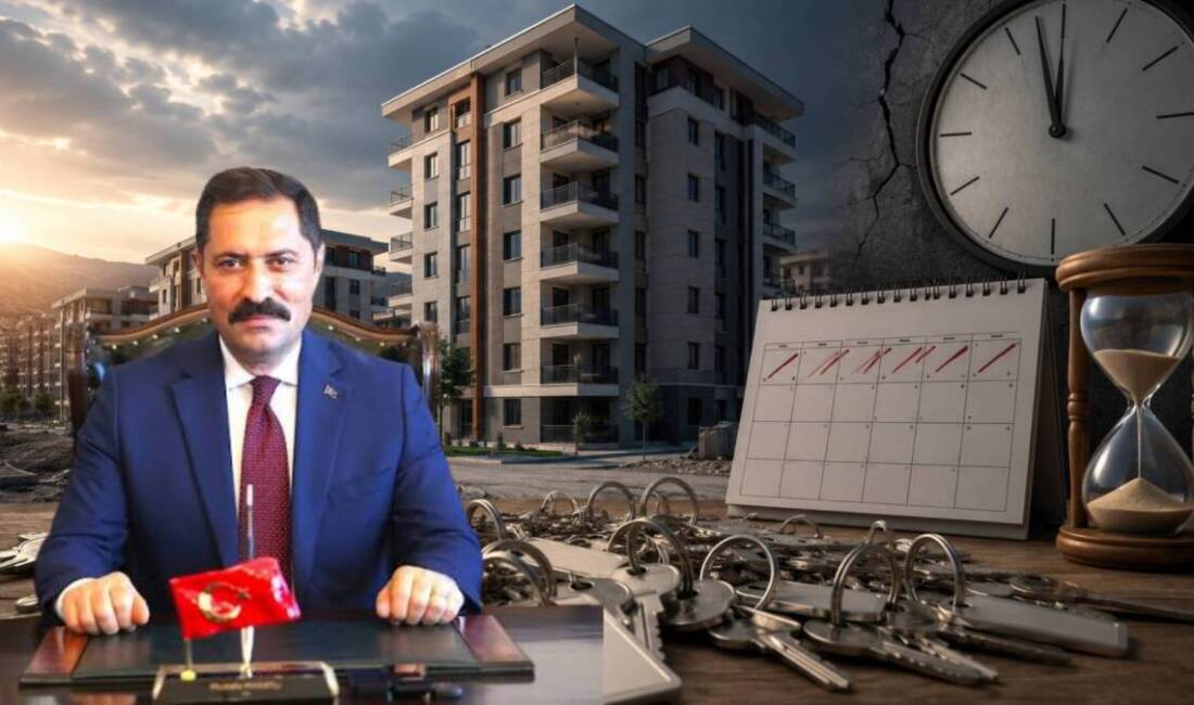 Hatay’da deprem konutları için hak sahiplerine tanınan teslim sürecinde geri