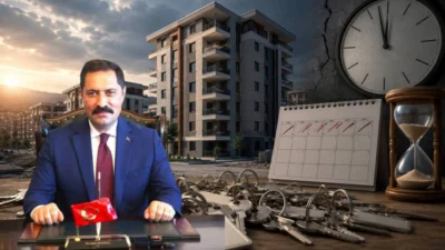 Hatay’da deprem konutları için hak sahiplerine tanınan teslim sürecinde geri