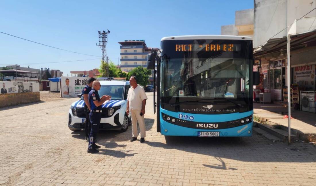 HATAY (AA) – Hatay’ın Reyhanlı ilçesinde, engelli kişiye yardımcı olmayan