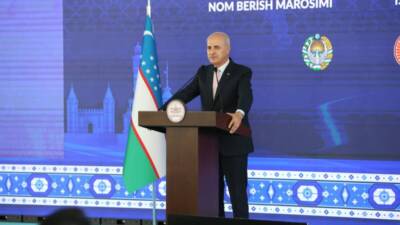 TBMM Başkanı Numan Kurtulmuş, Hatay’ın Arsuz ilçesinde Özbekistan’ın katkılarıyla inşa