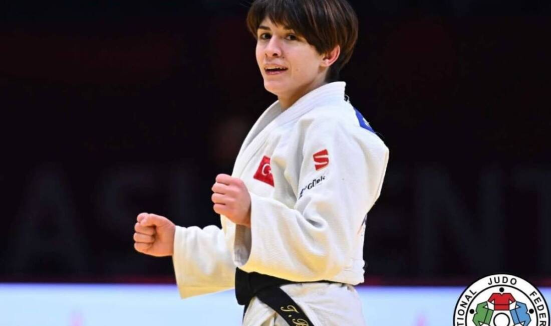 Millî judocu Tuğçe Beder, Çin’de düzenlenen Qingdao Grand Prix 2026’da