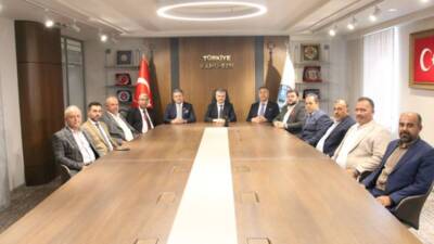 Türk Diyanet Vakıf-Sen Hatay Şube Başkanı Fazıl Karataş ve yönetim