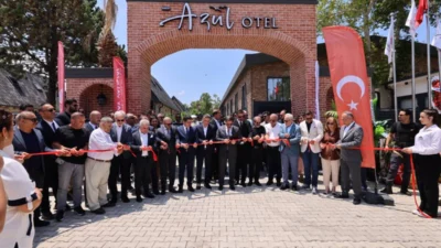 Arsuz ilçesinde Vakıflar Genel Müdürlüğü tarafından hayata geçirilen Azul Otel'in
