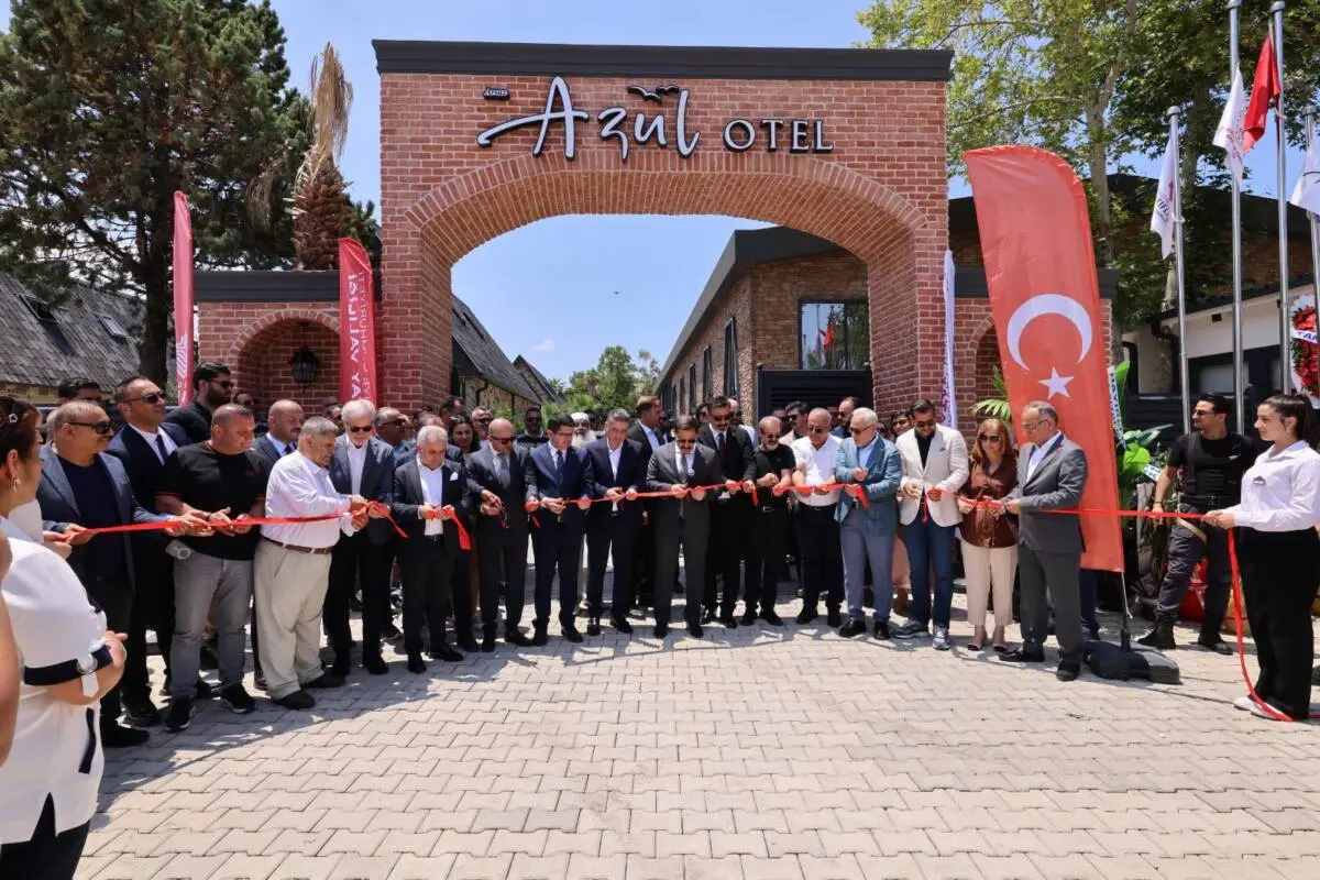 Arsuz ilçesinde Vakıflar Genel Müdürlüğü tarafından hayata geçirilen Azul Otel'in