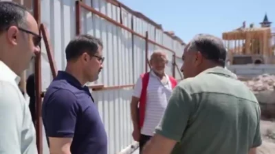 Hatay Valisi Mustafa Masatlı, Antakya Tarihi Kent Merkezi'nde devam eden