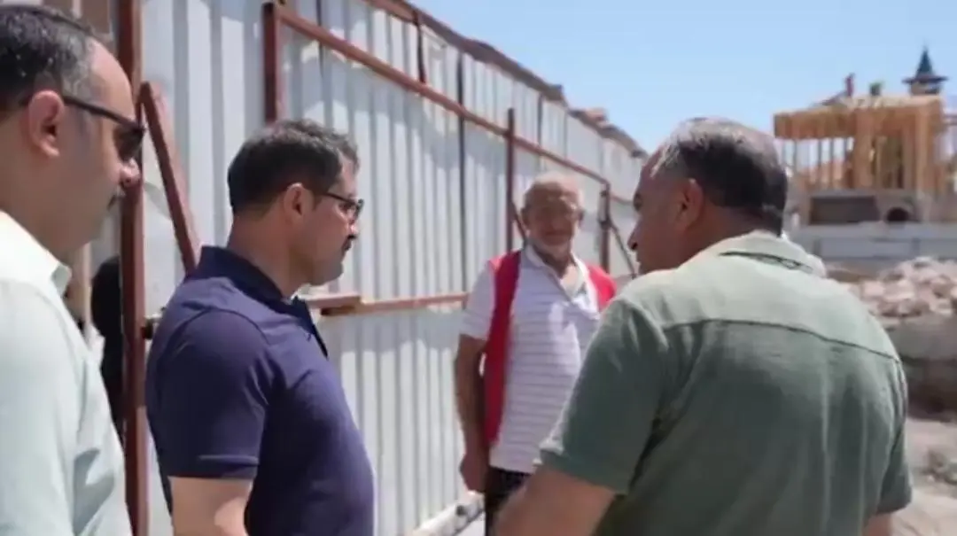 Hatay Valisi Mustafa Masatlı, Antakya Tarihi Kent Merkezi'nde devam eden