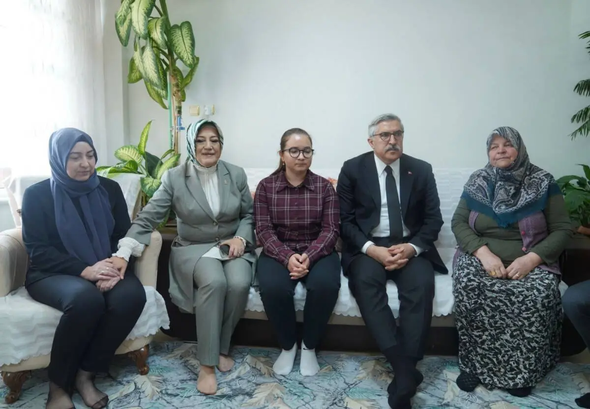 Yayman’dan şehit emanetine vefa ziyareti
