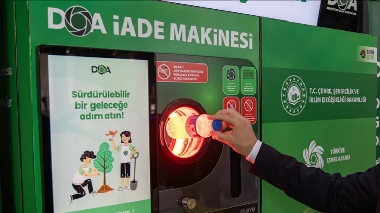 Türkiye genelinde 1 Temmuz'da uygulanmaya başlayan Depozitosu Olan Ambalajlar (DOA)