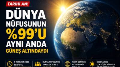 8 Temmuz 2026, astronomi tarihinde dikkat çeken nadir olaylardan birine