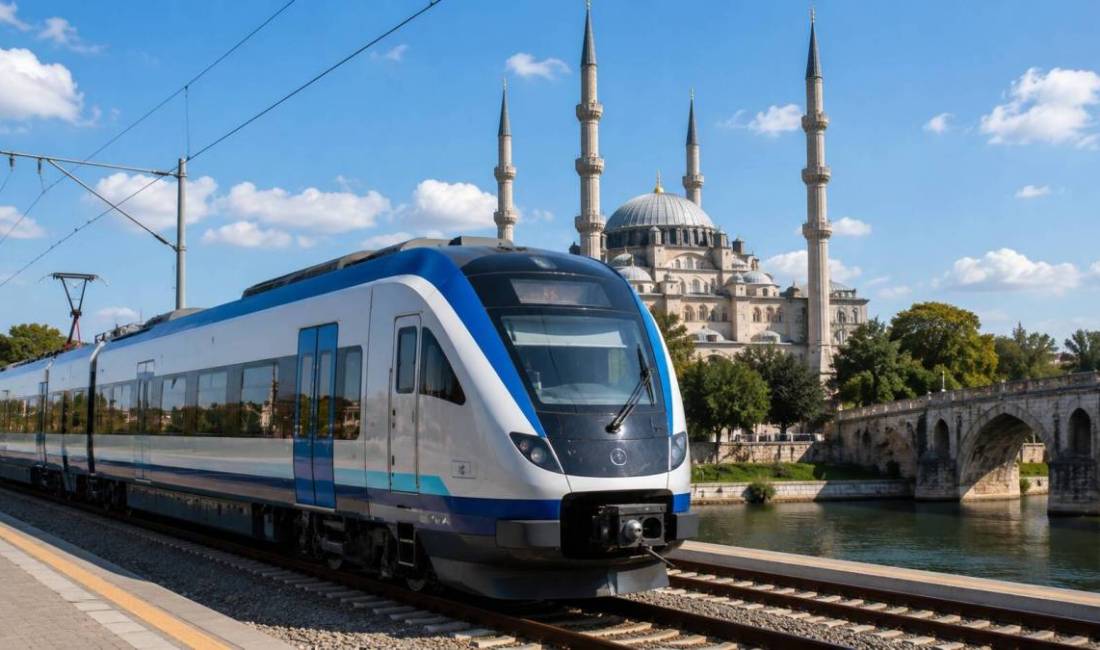 Yerli ve milli imkânlarla üretilen elektrikli tren setleri, ulaşımda konfor
