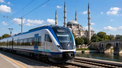 Yerli ve milli imkânlarla üretilen elektrikli tren setleri, ulaşımda konfor