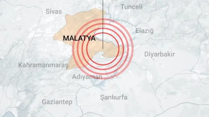 Malatya’nın Battalgazi ilçesinde sabah saatlerinde meydana gelen 5 büyüklüğündeki deprem,