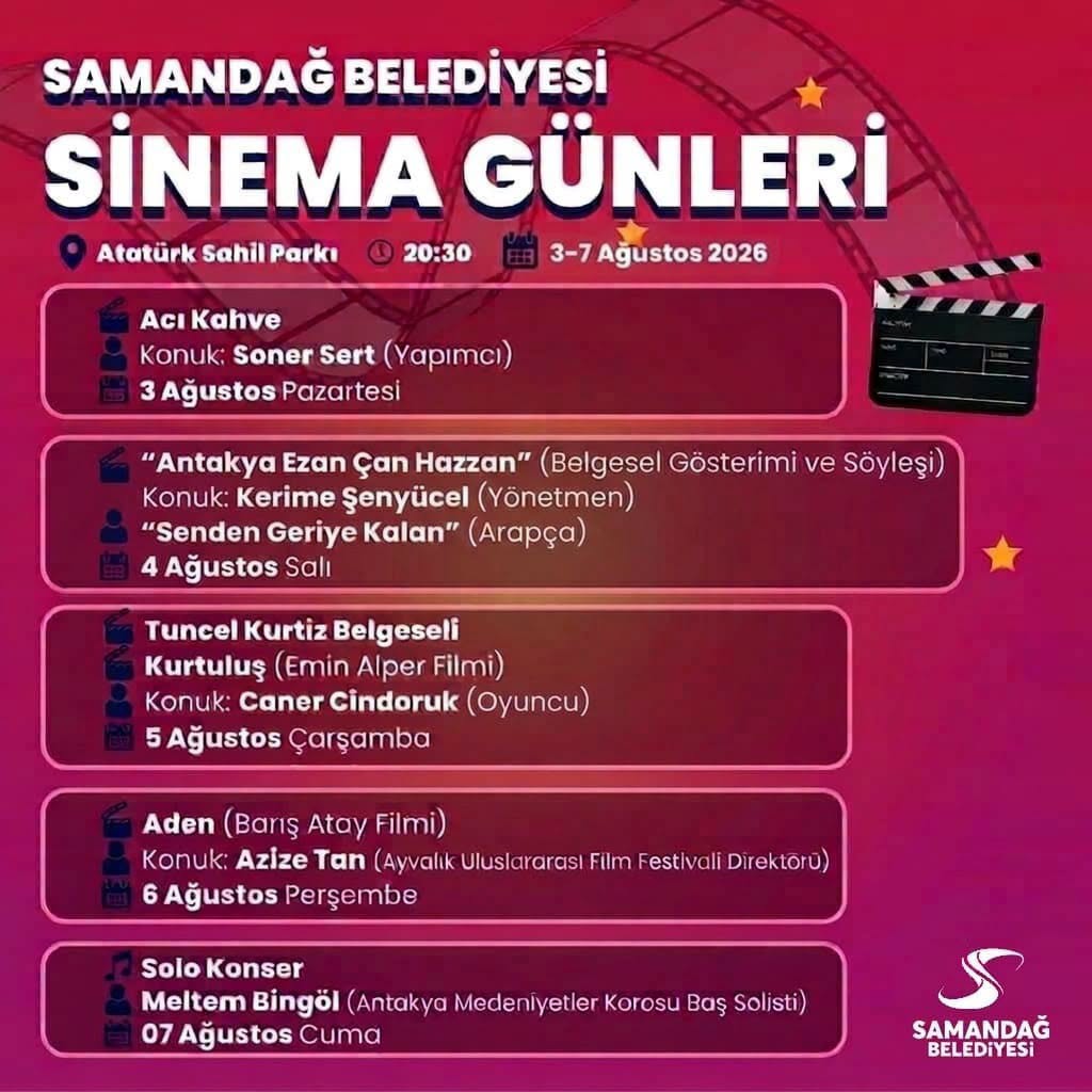 Samandağ Belediyesi tarafından bu yıl ikinci kez düzenlenen "Samandağ Belediyesi