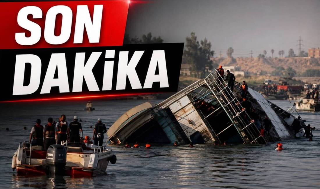 Suriye'nin Deyrizor kentinde Fırat Nehri'nde meydana gelen feribot kazasında çok