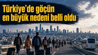 Türkiye İstatistik Kurumu’nun (TÜİK) 2025 yılı İç Göç İstatistikleri verileri,