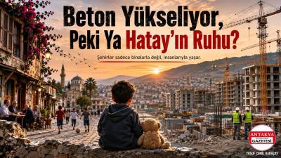 Bir şehri yeniden kurmak mümkündür. Vinçler gelir, beton dökülür, yollar