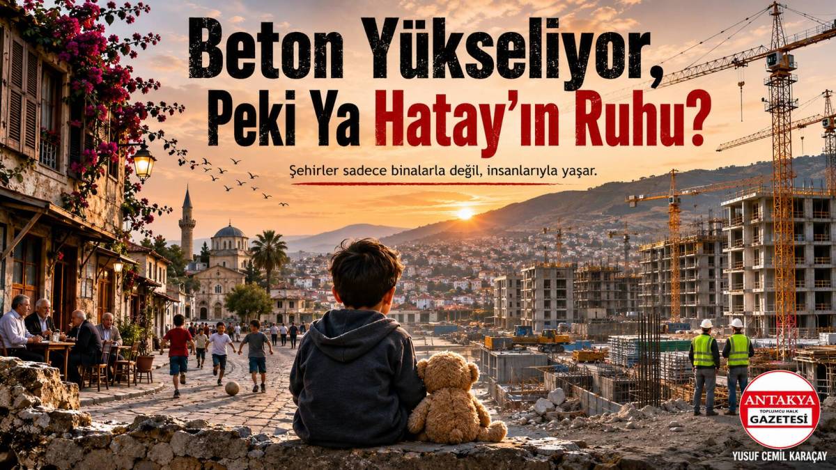 Bir şehri yeniden kurmak mümkündür. Vinçler gelir, beton dökülür, yollar