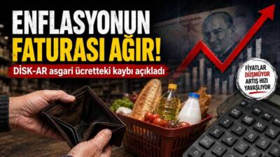 DİSK Araştırma Merkezi (DİSK-AR), TÜİK'in haziran ayı enflasyon verilerini değerlendirdi.