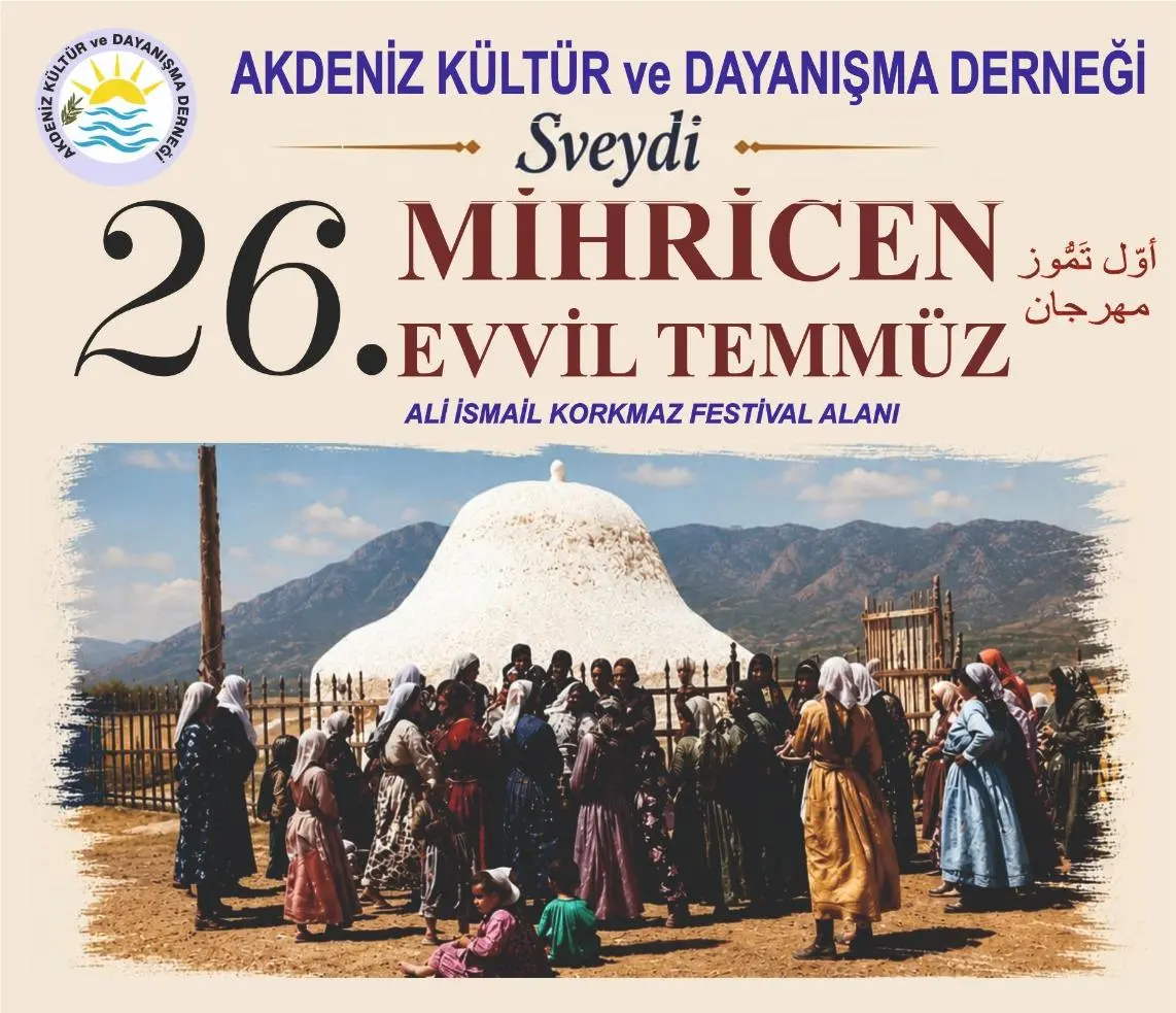 Akdeniz Kültür ve Dayanışma Derneği tarafından düzenlenen 26. Evvel Temmuz