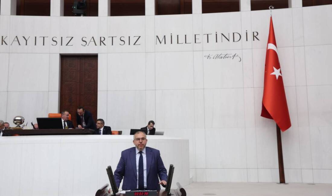 
Saadet Partisi Hatay Milletvekili Doç. Dr. Necmettin Çalışkan, TBMM Genel