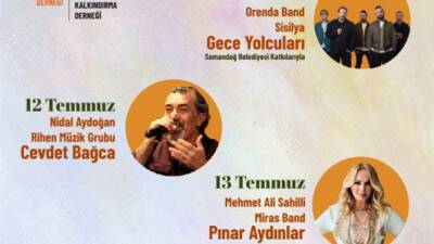 Samandağ Evvel Temmuz Festivali, bu yıl 11-14 Temmuz tarihleri arasında