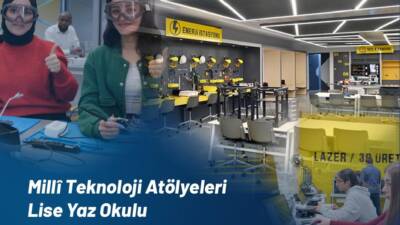 Hatay Mustafa Kemal Üniversitesi bünyesinde faaliyet gösteren Milli Teknoloji Atölyesi,