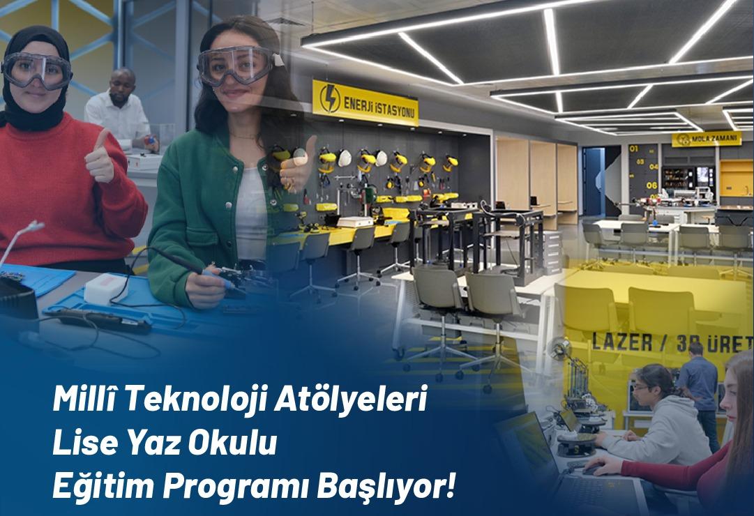 Hatay Mustafa Kemal Üniversitesi bünyesinde faaliyet gösteren Milli Teknoloji Atölyesi,