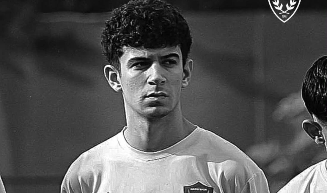 Hatayspor camiası, altyapı futbolcularından İlbe Ege Kahriman'ın vefat haberiyle büyük