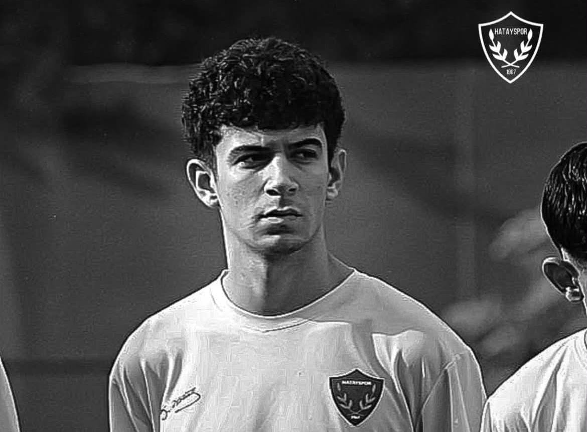 Hatayspor camiası, altyapı futbolcularından İlbe Ege Kahriman'ın vefat haberiyle büyük