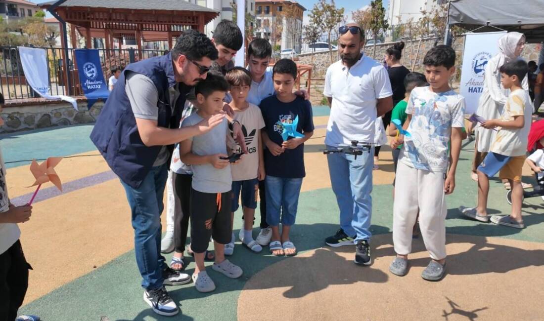 Hatay Büyükşehir Belediyesi (HBB), çocukların yaz tatilini hem eğlenceli hem