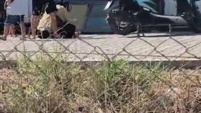 Hatay'ın Kırıkhan ilçesinde bir konteyner kentte yaşanan aile içi şiddet