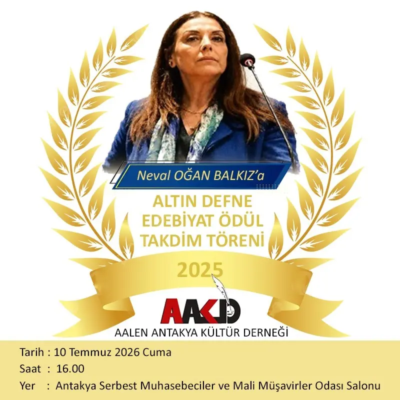 Hatay'ın kültürel yaşamına önemli katkılar sunan Aalen Antakya Kültür Derneği