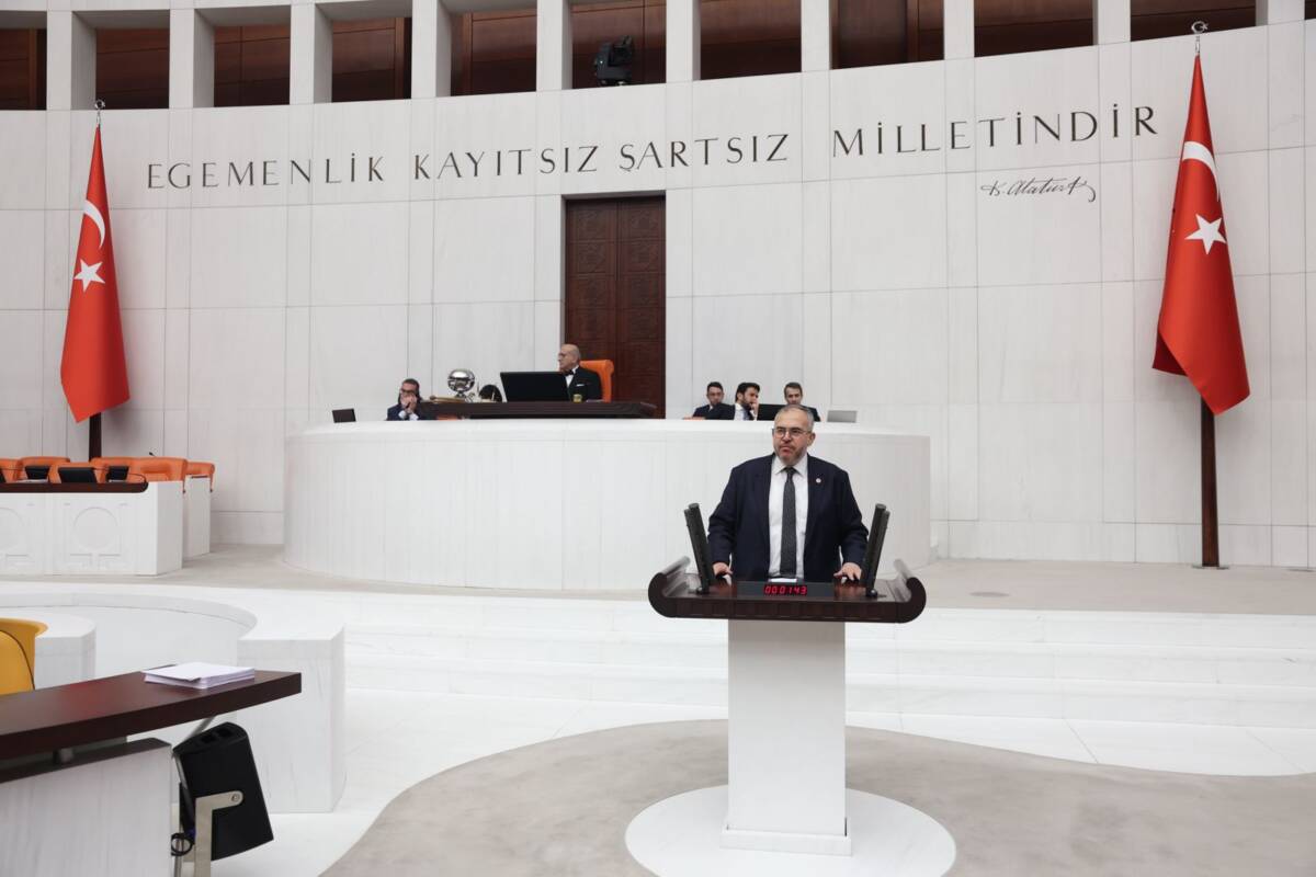 Saadet Partisi Hatay Milletvekili Doç. Dr. Necmettin Çalışkan, TBMM Genel