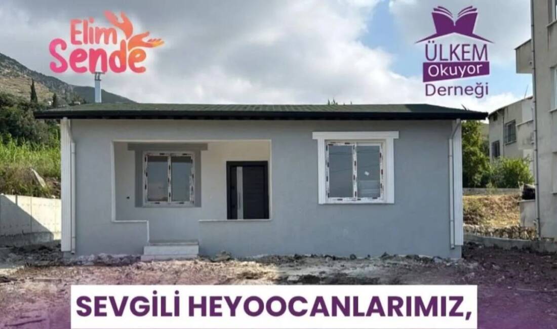 Deprem sonrası Hatay'da eğitime yönelik projeleriyle dikkat çeken Ülkem Okuyor