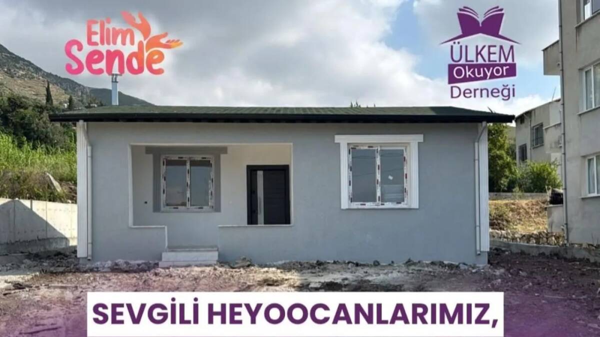 Deprem sonrası Hatay'da eğitime yönelik projeleriyle dikkat çeken Ülkem Okuyor