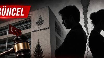 Anayasa Mahkemesi (AYM), eşinden boşandığı halde boşandığı kişiyle fiilen birlikte