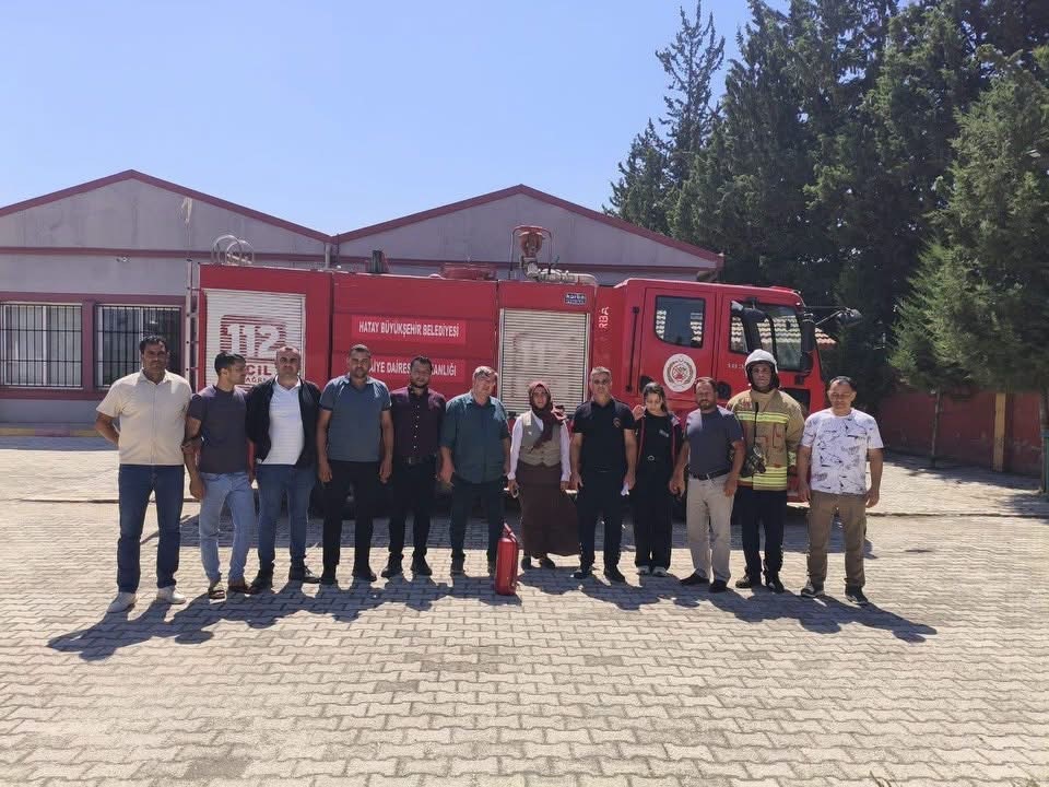 Hatay Büyükşehir Belediyesi (HBB), olası yangınlarda can ve mal kayıplarını